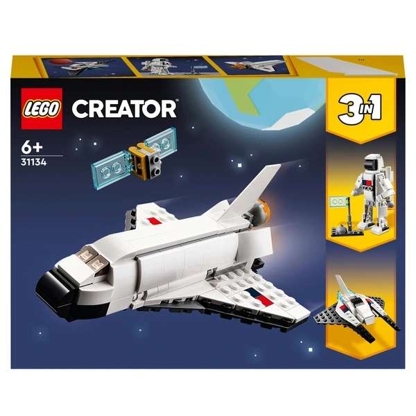 LEGO Creator 3 in 1 31134 Space Shuttle & Spaceship Toys - Free C&C only