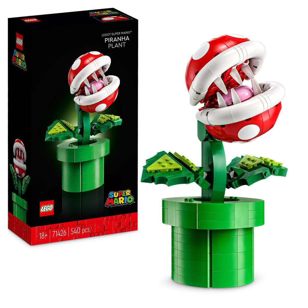 LEGO 71426 Super Mario Piranha Plant with voucher