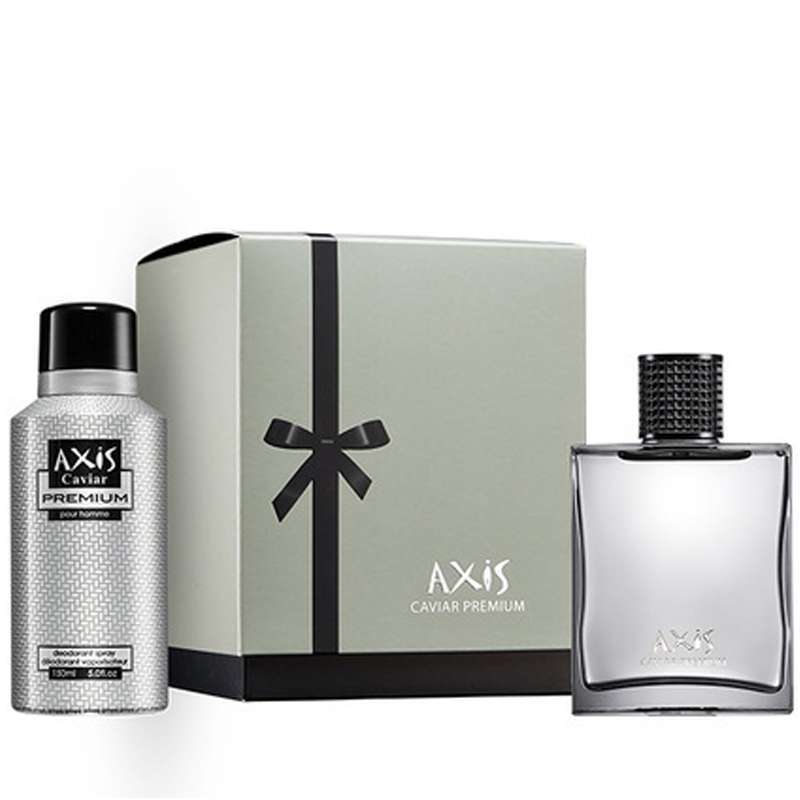 Axis Caviar Premium, Mens Gift Set ( 100ml EDT + Deodorant) + Free C&C OR Free Delivery for VIP membership