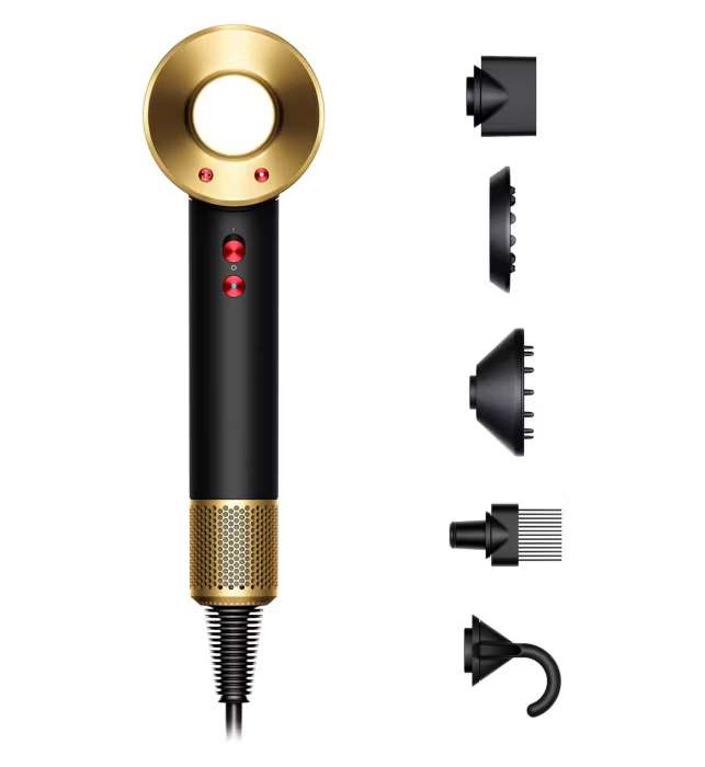 Dyson Supersonic Hair Dryer Onyx / Gold W/ Code + Free Next Day Delivery + £50 Boots points