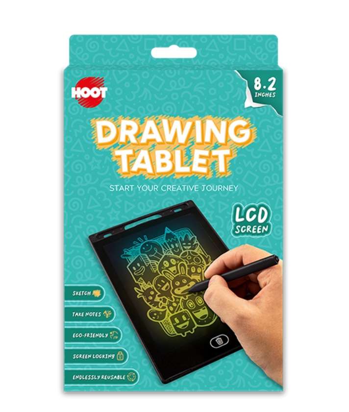 Hoot Multicolour Drawing Tablet 8.2" In Rothwell