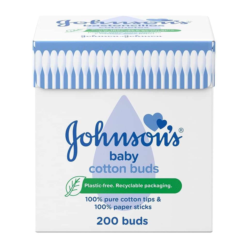 Johnson's Baby Cotton Buds (1 x Pack of 200)