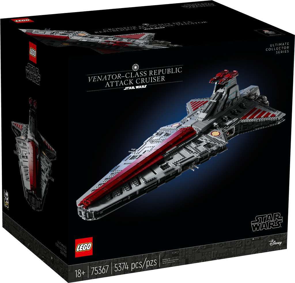 LEGO Star Wars 75367 Venator-Class Republic Attack Cruiser - Free Click and Collect