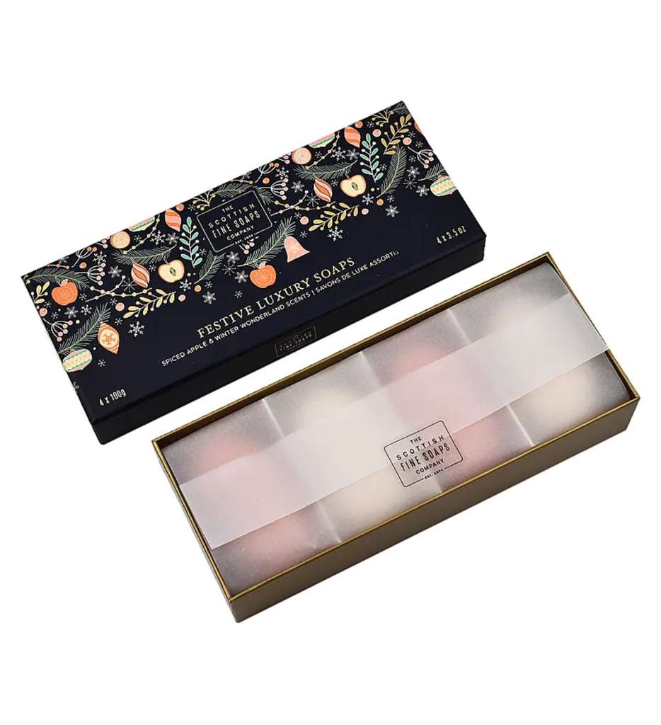 ExclusiveFestive Soap Collection by The Scottish Fine Soaps Company with code + free delivery