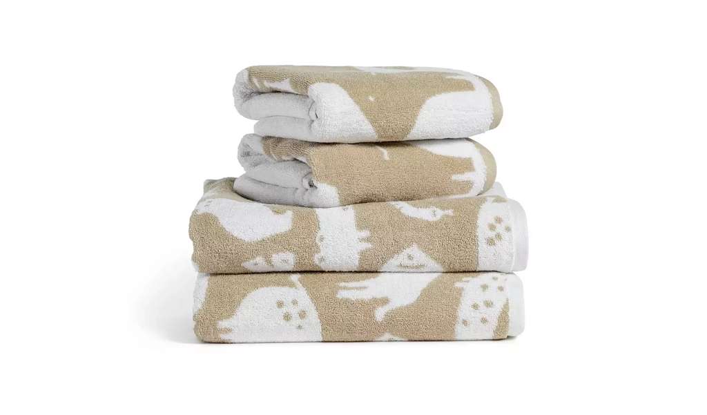 Habitat Kids 4 Piece Towel Bale - Neutral free C&C