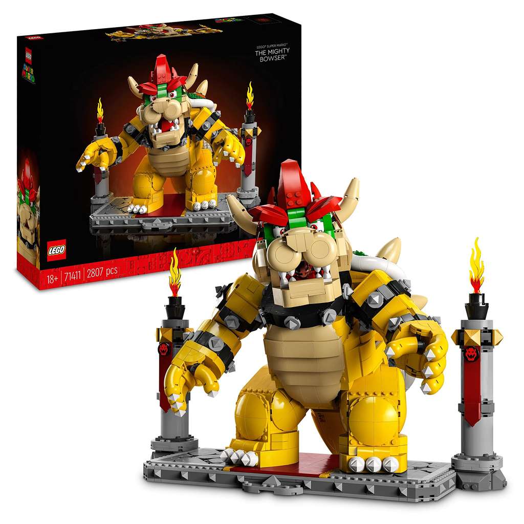 LEGO Super Mario The Mighty Bowser 71411 - With Code
