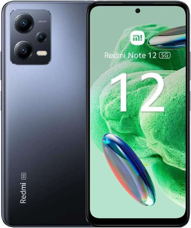 Xiaomi Redmi Note 12 5G, 4GB+ 128GB, 120Hz, 6.67" AMOLED DotDisplay, 5000mAh 33W Charging - w/code + Auto Discount