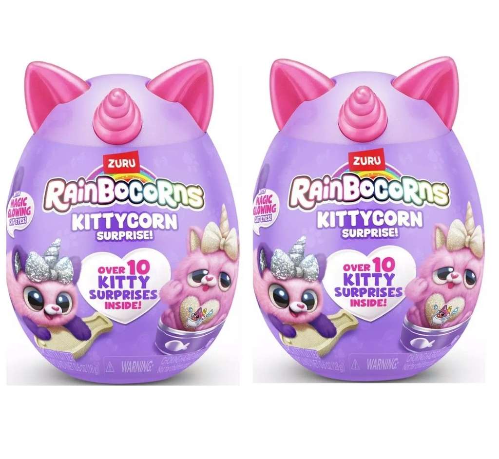 2X w/ code e.g Rainbocorns Kittycorn Surprise, Chad Valley Play Food, Bluey 4 Large Shaped Puzzles, Barbie 1000 Piece Puzzle + More in Post