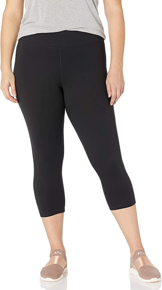 JUST MY SIZE Women's Plus Size Active Stretch Capri