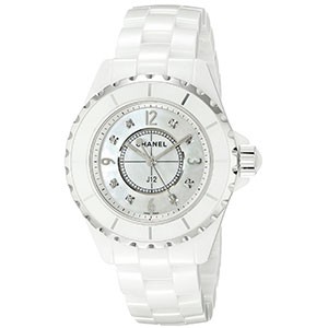 Chanel Women's H2422 Analog Display Quartz White Watch