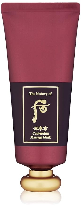 The History of Whoo Jinyulhyang Essential Massage Mask | Traditional Korean Herbal Mask for Aging Skin Reshaping | Tense Muscles Relief, Toxins Discharging & Facial Contour Remodel, 100ml