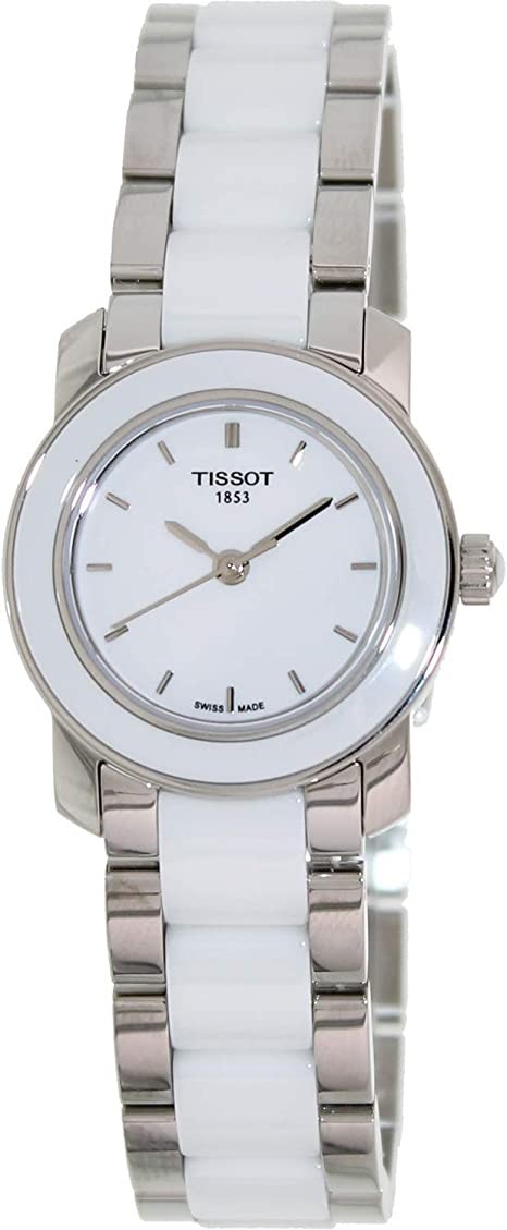 Tissot Tissot Women's T0642102201100 Cera Silver Ceramic Watch